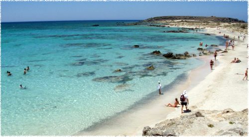 [La spiaggia di Elafonissi]